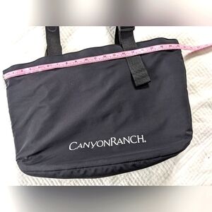 Canyon Ranch Spa Zip Top Tote Bag Medium Gym Tote